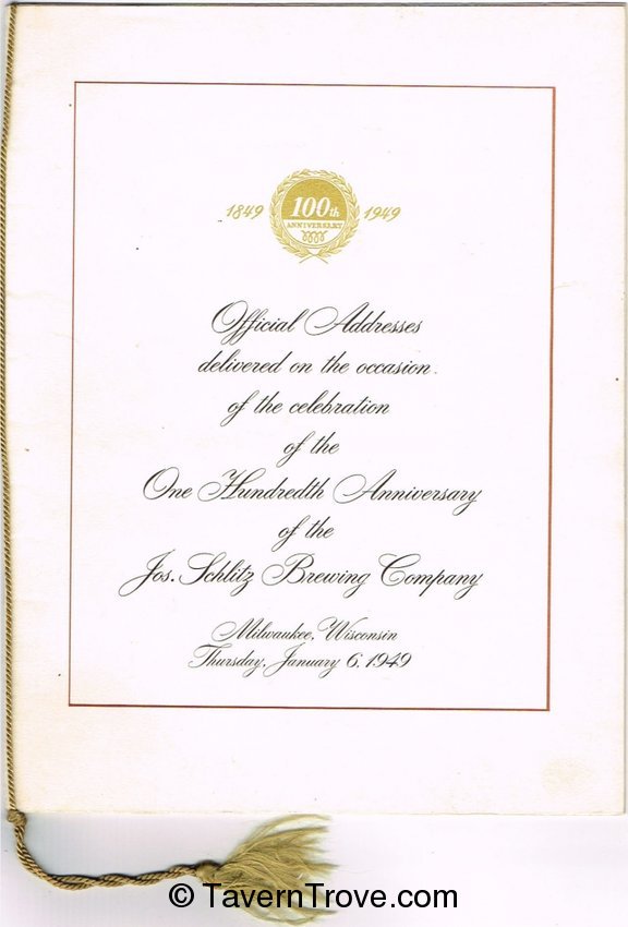 100th Anniversary Address