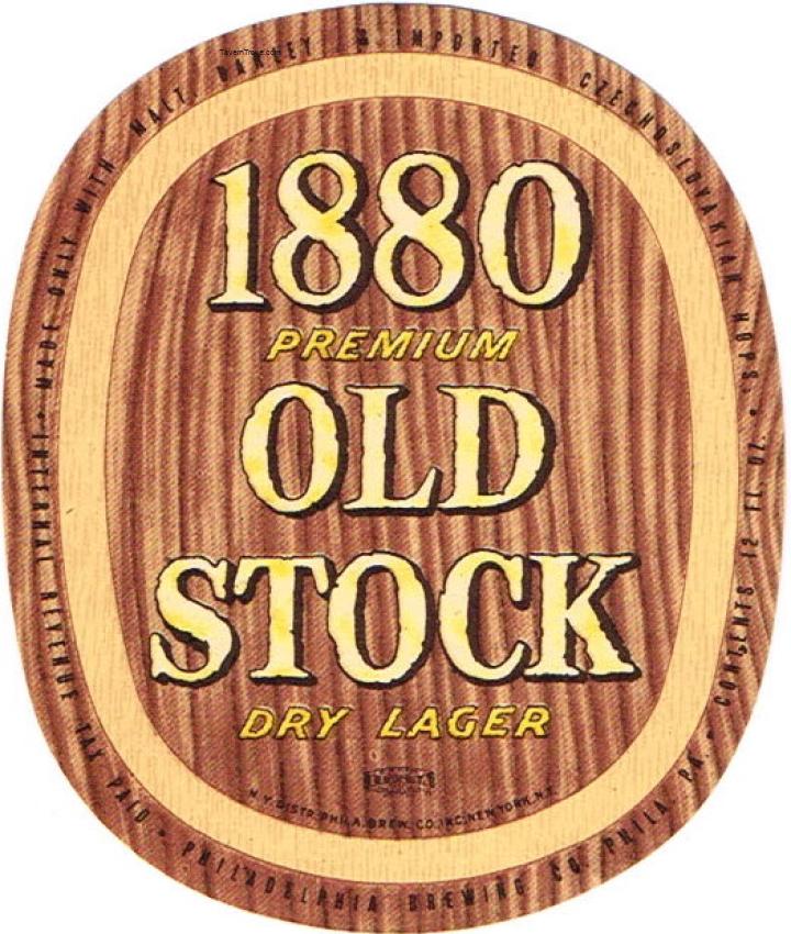 1880 Old Stock Dry Lager Beer