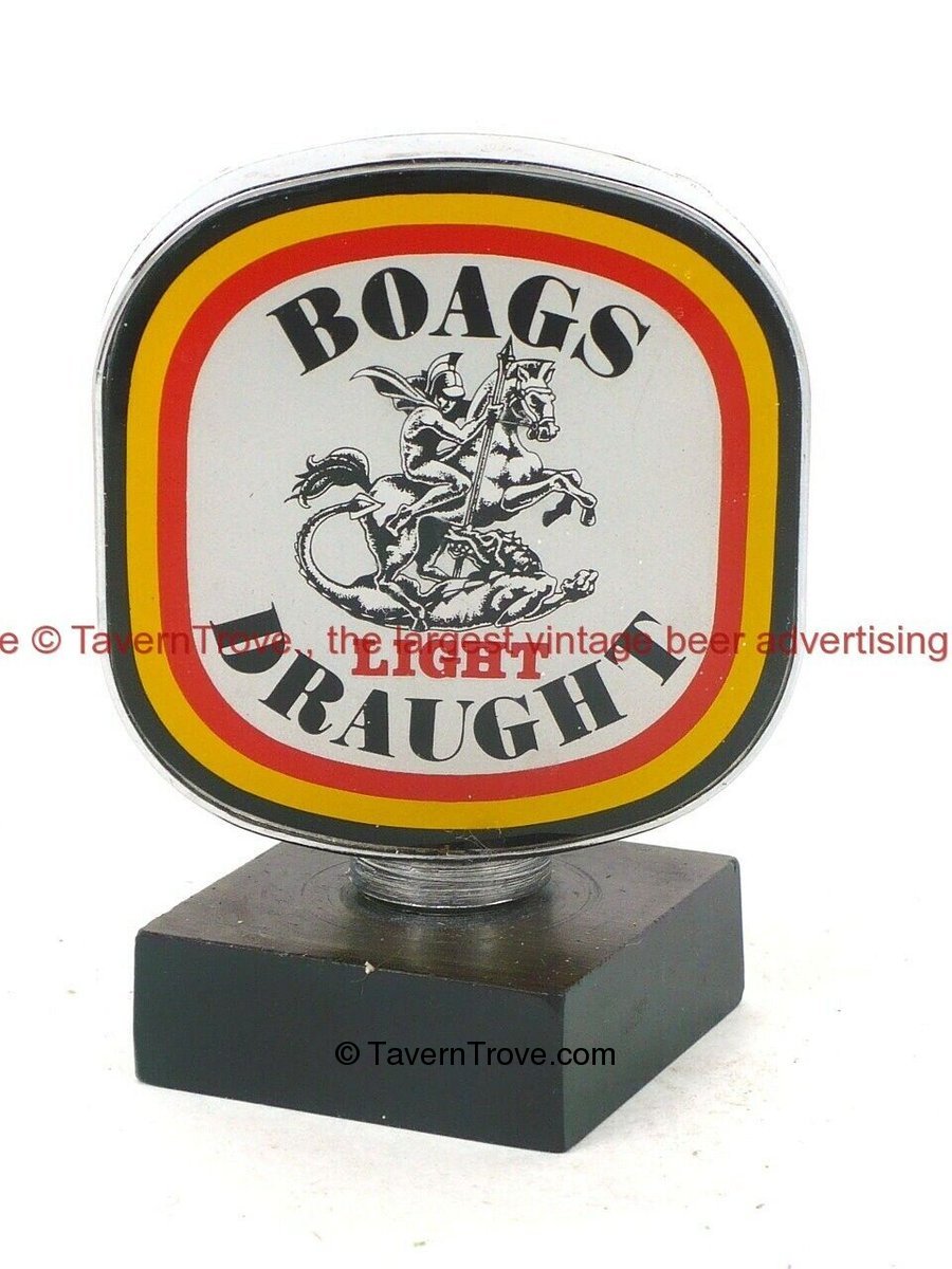Item 98258 2023 1970s Australia BOAGS LIGHT DRAUGHT BEER 3¼ inch
