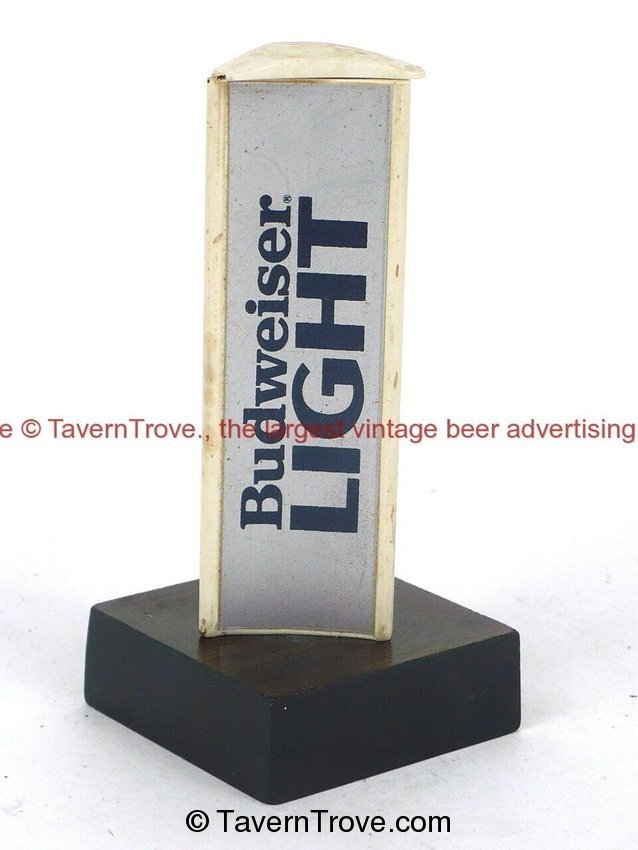 1970s BUDWEISER LIGHT 3½ inch Shotgun Tap Handle