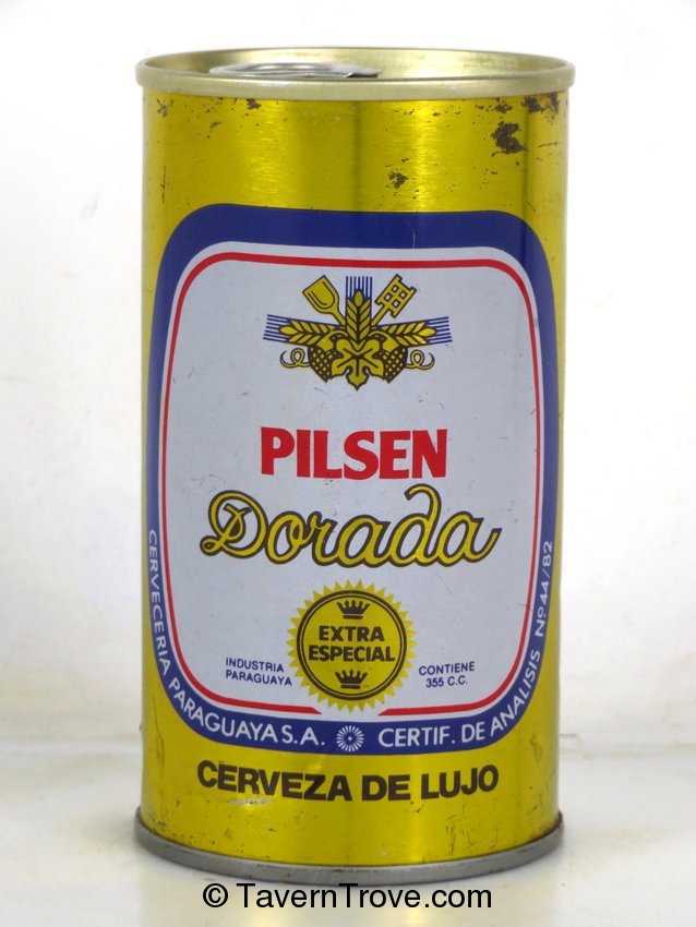 Pilsen Dorada Beer Can 355ml Paraguay