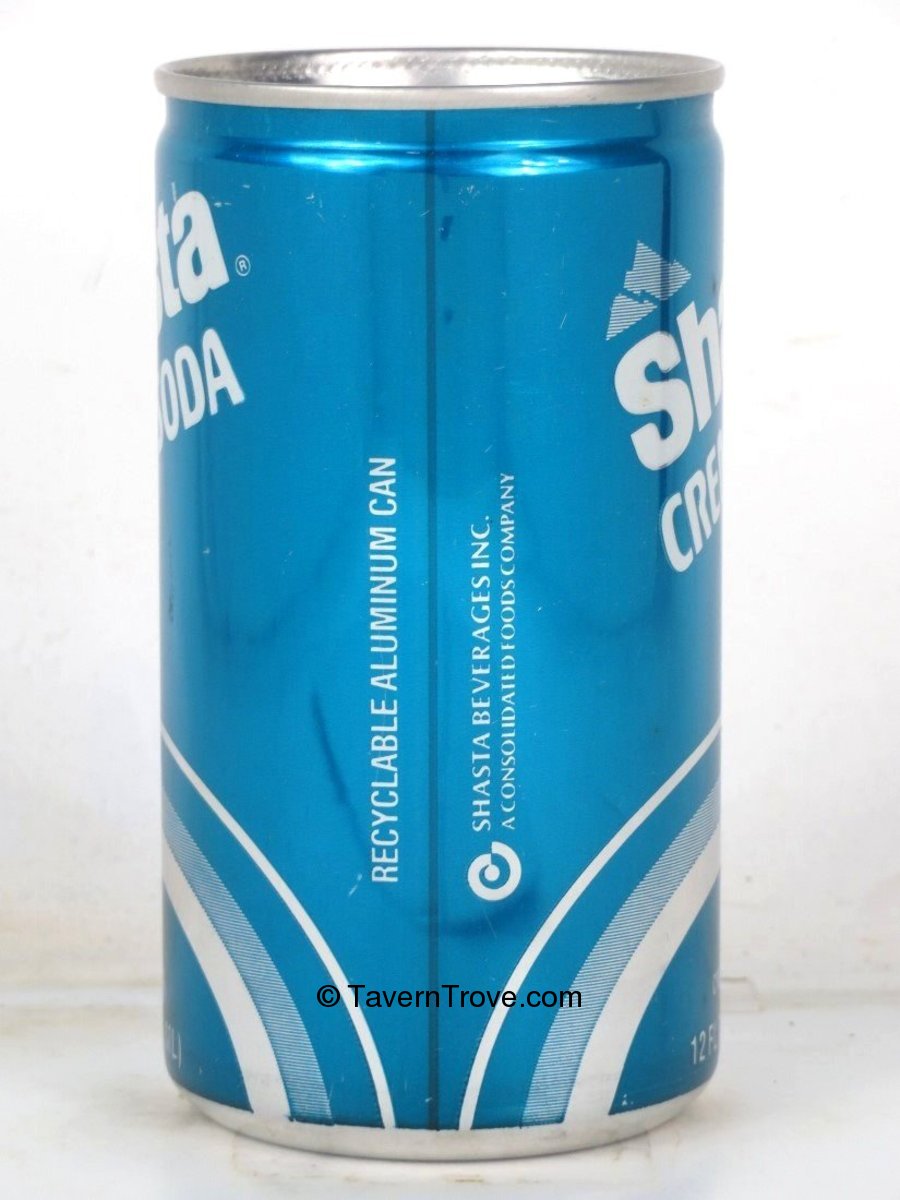 Item 98799 2023 1977 Shasta Creme Soda 12oz Can For Connecticut Tab Top Can