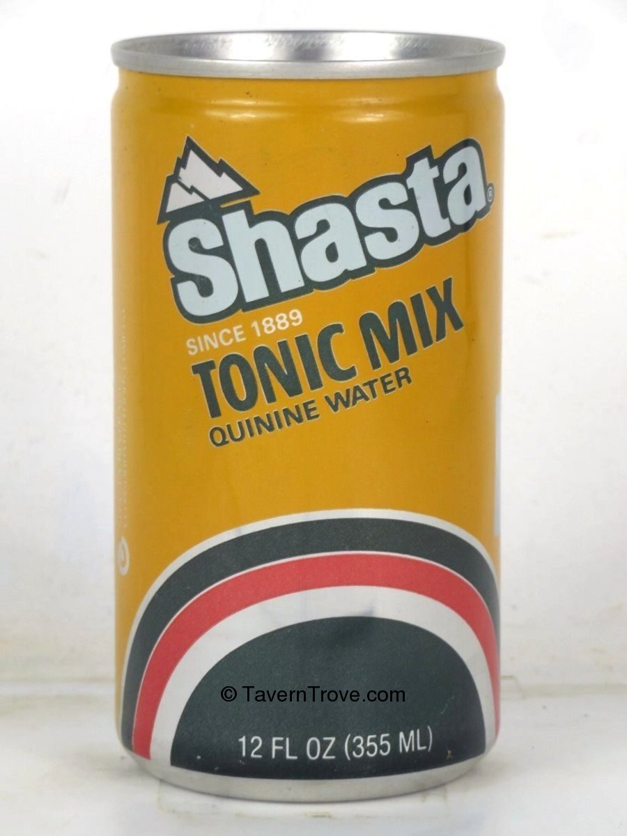 Item 98796 2023 1977 Shasta Tonic Mix Quinine Water Soda 12oz Can Tab
