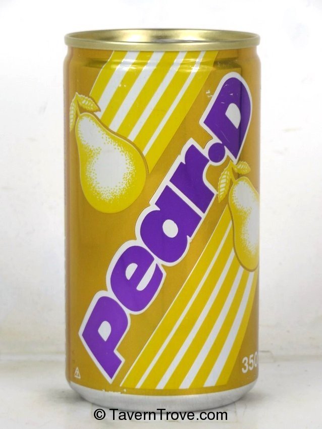 Pear D Soda 12oz Can Trinidad West Indies
