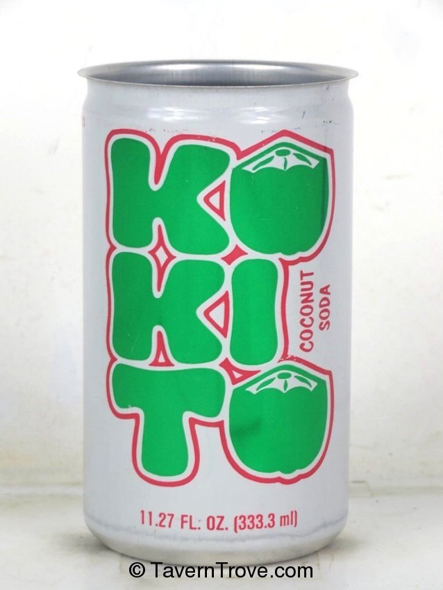 Item 98960 1979 7up KoKiTo Coconut Soda 12oz Can Puerto Rico Tab Top Can