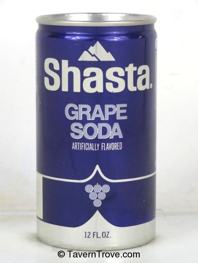 Shasta Grape Soda 12oz Can