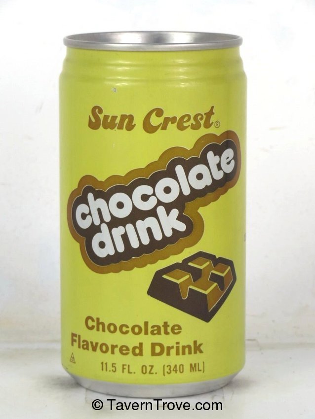Sun Crest Chocolate Drink 12oz Can Norcross Georgia