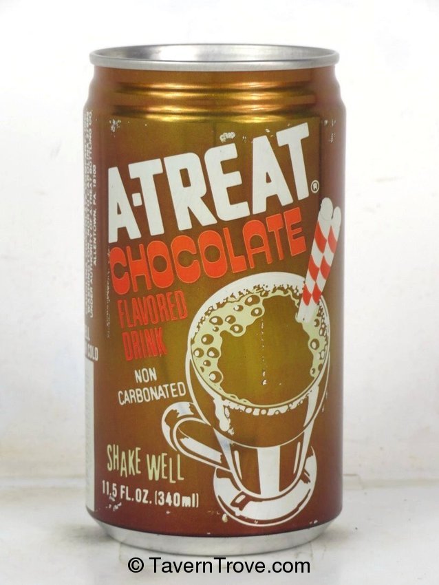 A-Treat Chocolate Soda 12oz Can Washington North Carolina