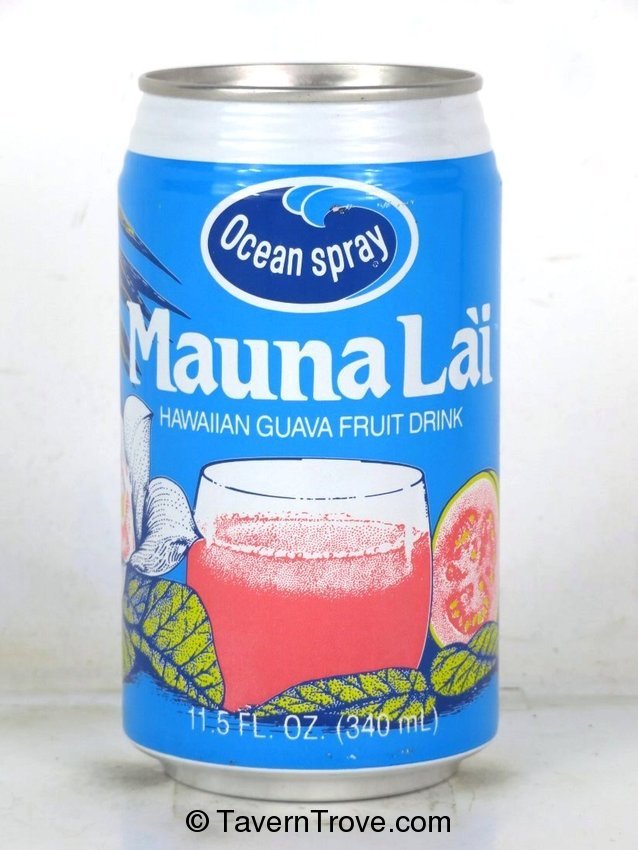 Ocean Spray Mauna Lai Guava Drink 12oz Can