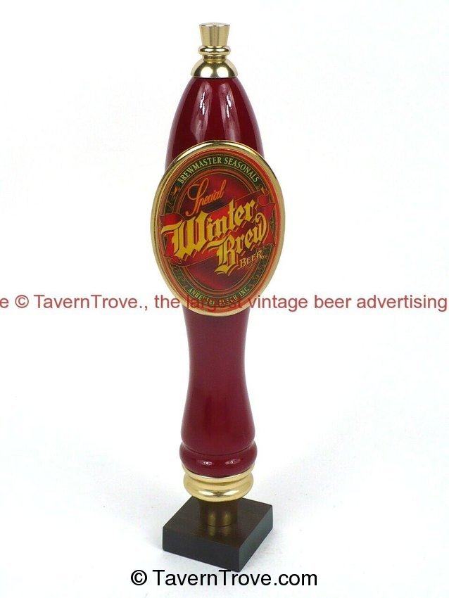 1990s Anheuser Busch WINTER BREW 11¼ inch Pub-Style Tap
