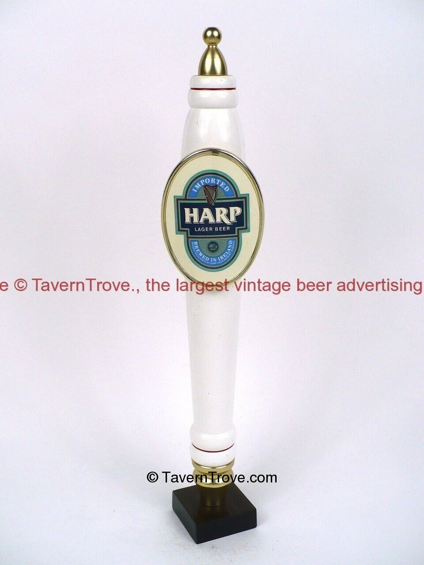 Item 98841 2023 1990s Ireland HARP LAGER BEER 13½ inch Pub Style wood