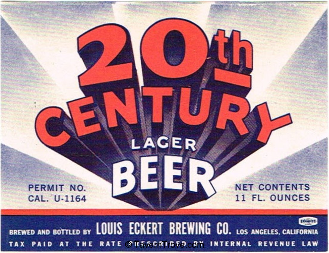 20th Century Lager Beer