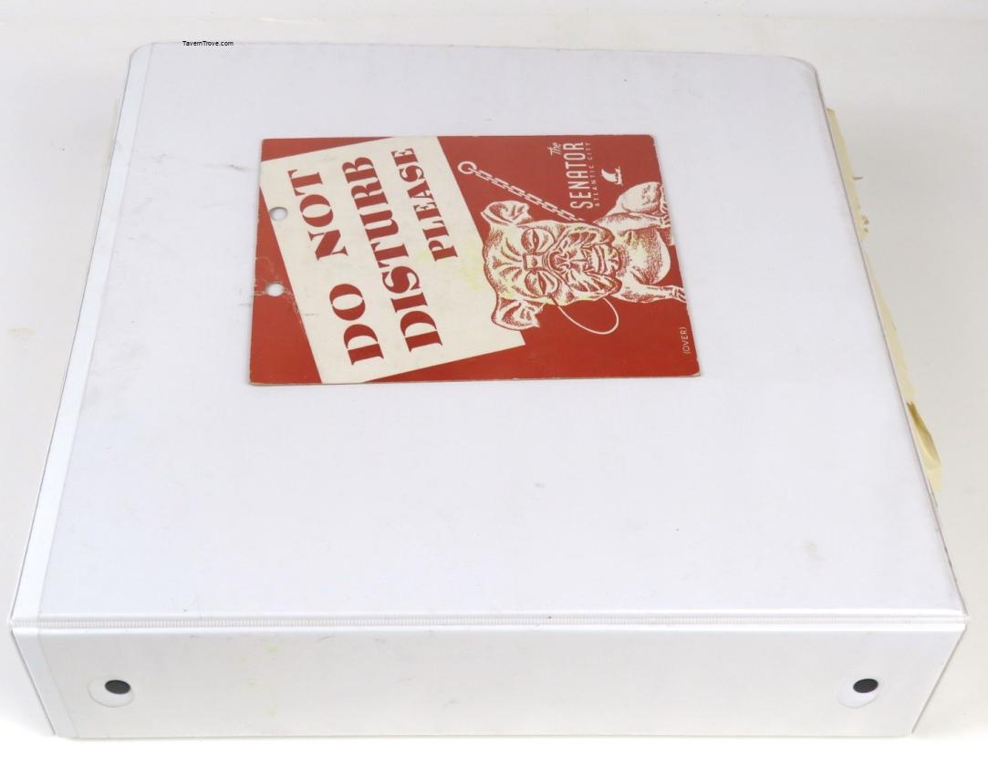 3-Ring Binder of Hotel Stationary from Around the world