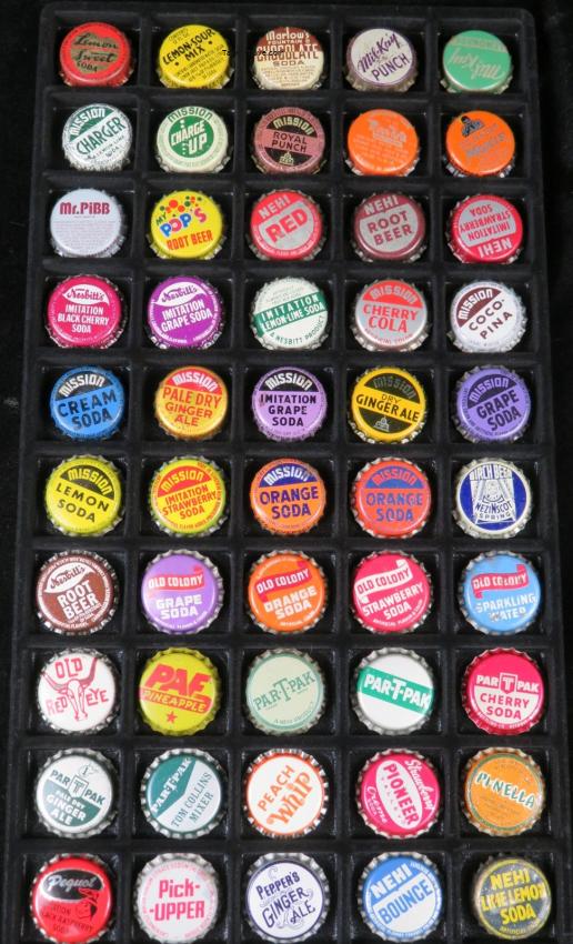 50 Cork and Plastic-Lined Soda Bottle Caps Lot 4