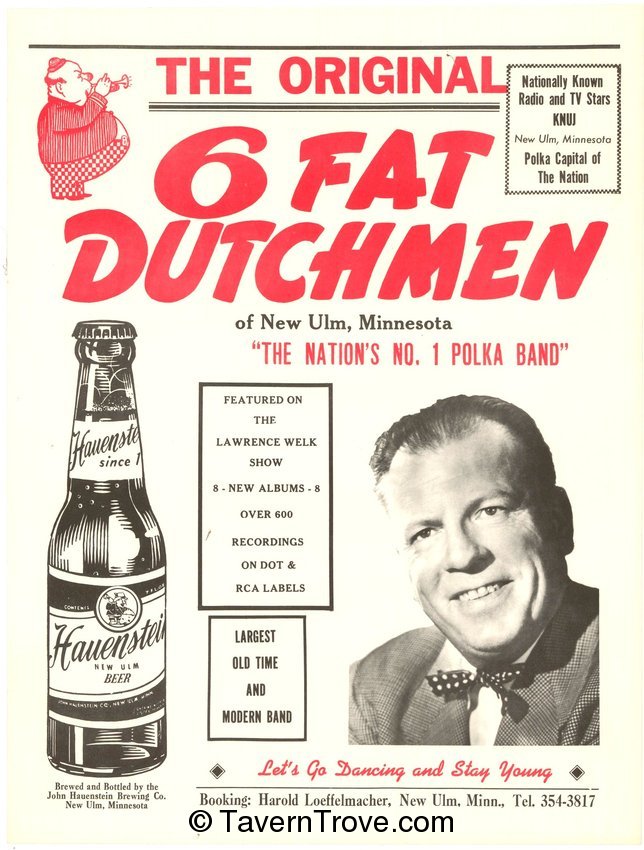Hauenstein Beer 6 Fat Dutchmen Poster