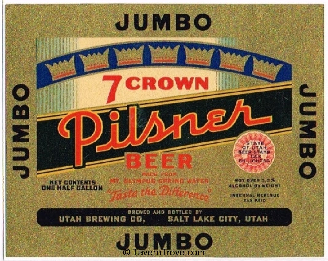 7 Crown Pilsner Beer