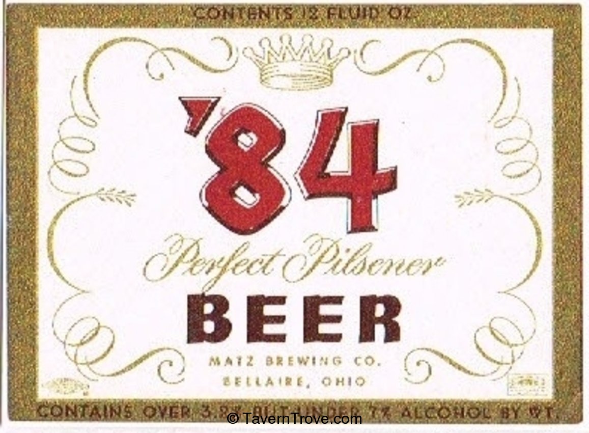 '84 Perfect Pilsener Beer