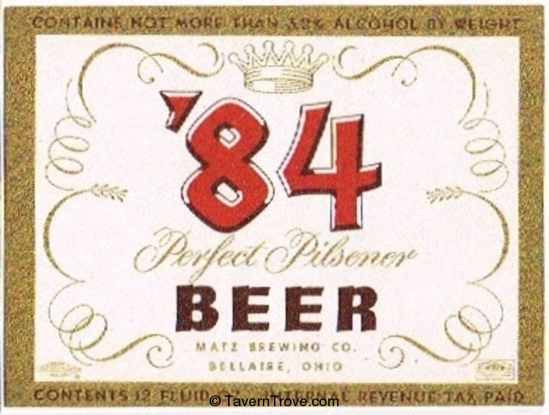 '84 Perfect Pilsener Beer