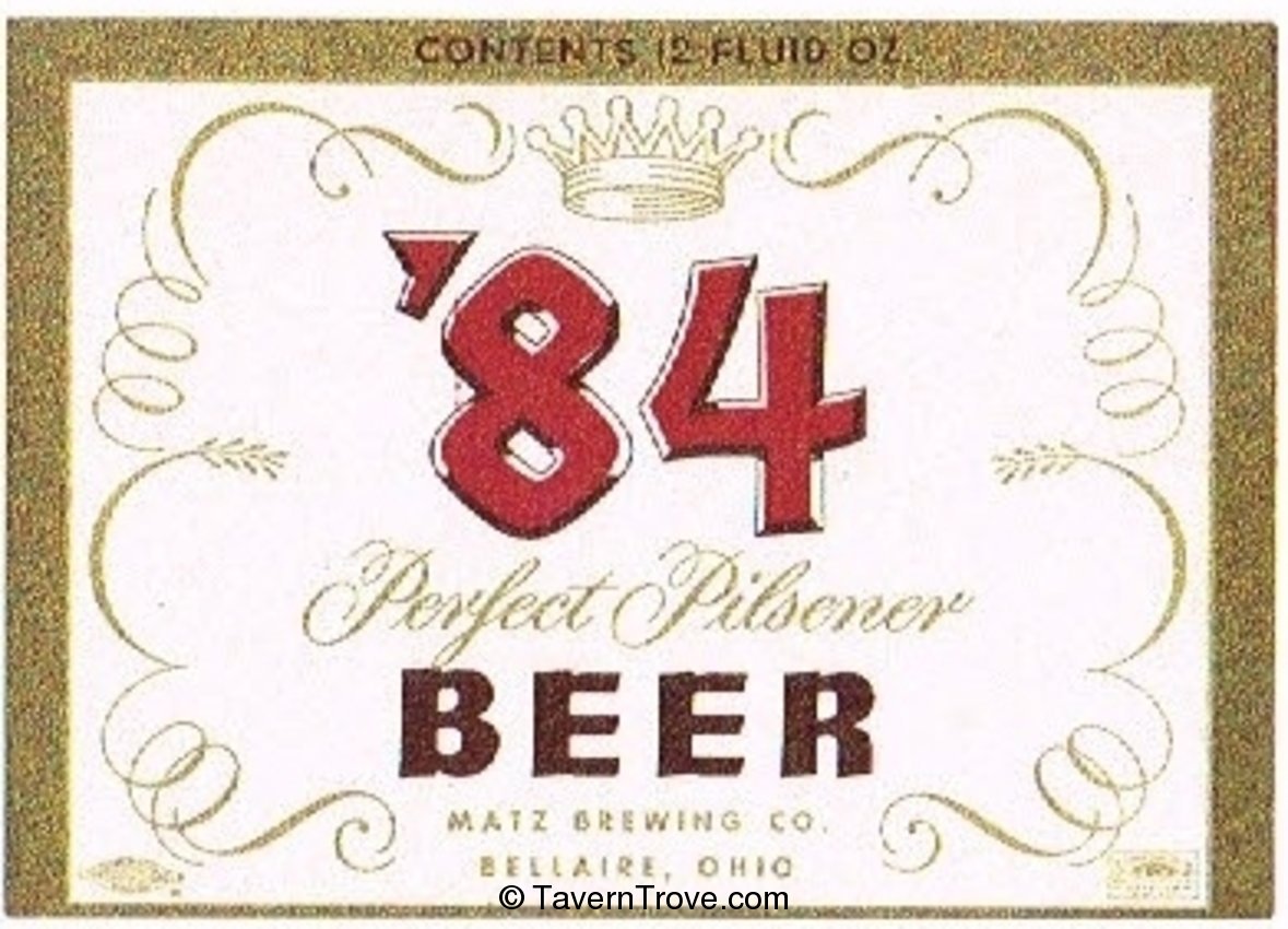 '84 Perfect Pilsener Beer