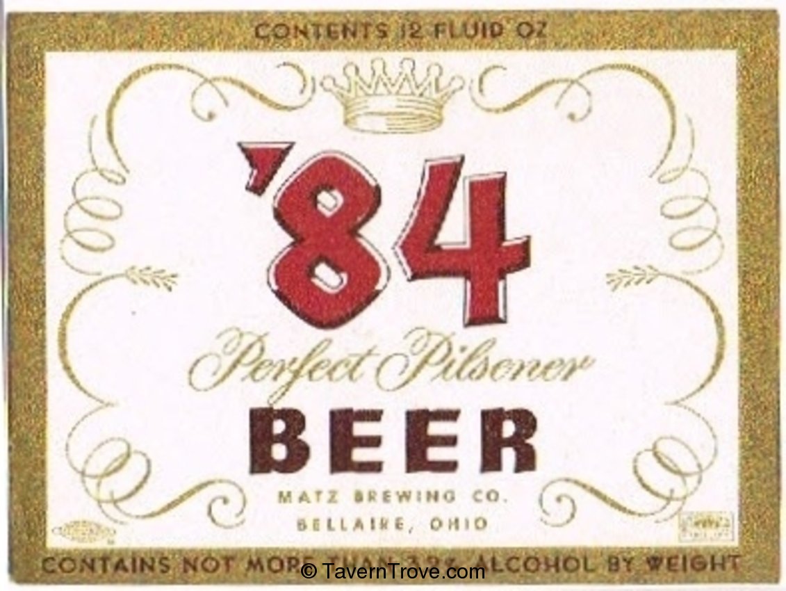 '84 Perfect Pilsener Beer