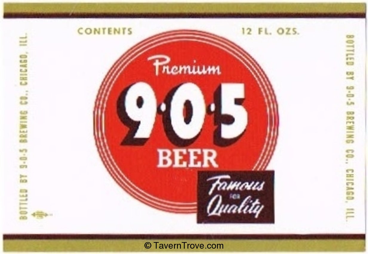 9-0-5  Premium  Beer