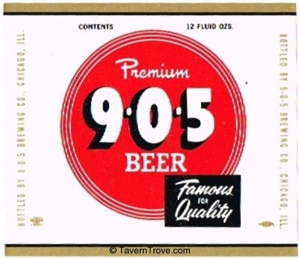 9-0-5  Premium  Beer