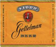 $1000 Gettelman Beer