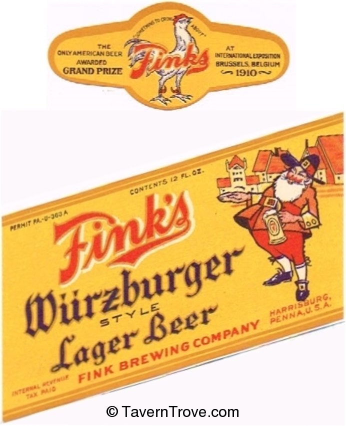 Fink's Würzburger Lager Beer