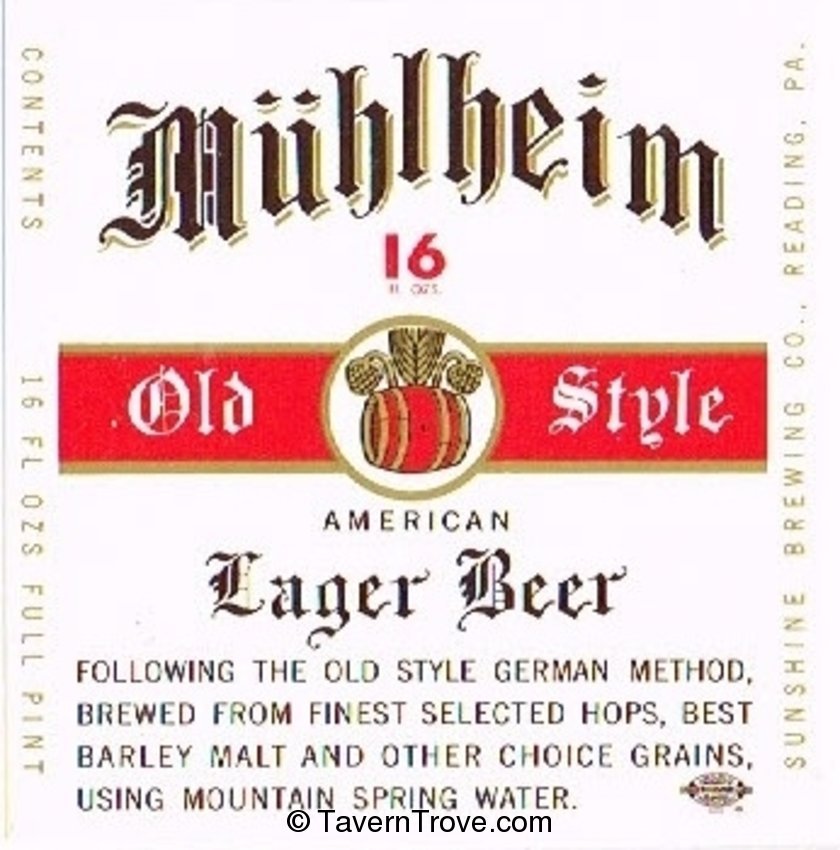 Muhlheim Old Style  Beer