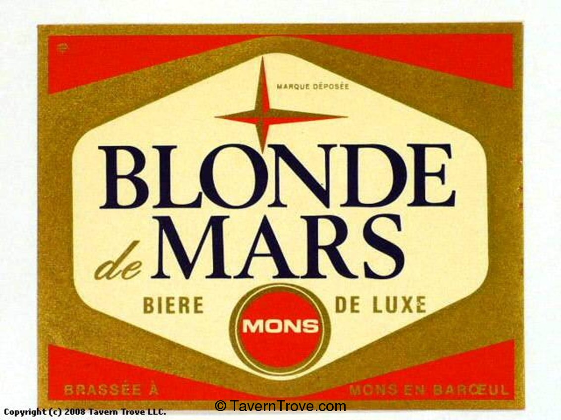 Blonde de Mars Biere