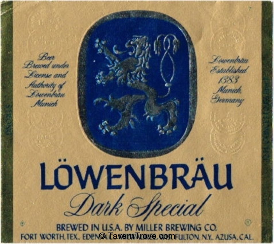 Löwenbräu Dark Special Beer