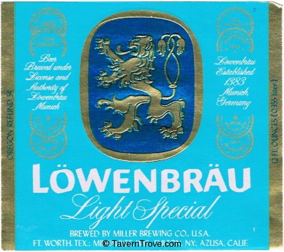 Löwenbräu Light Special Beer