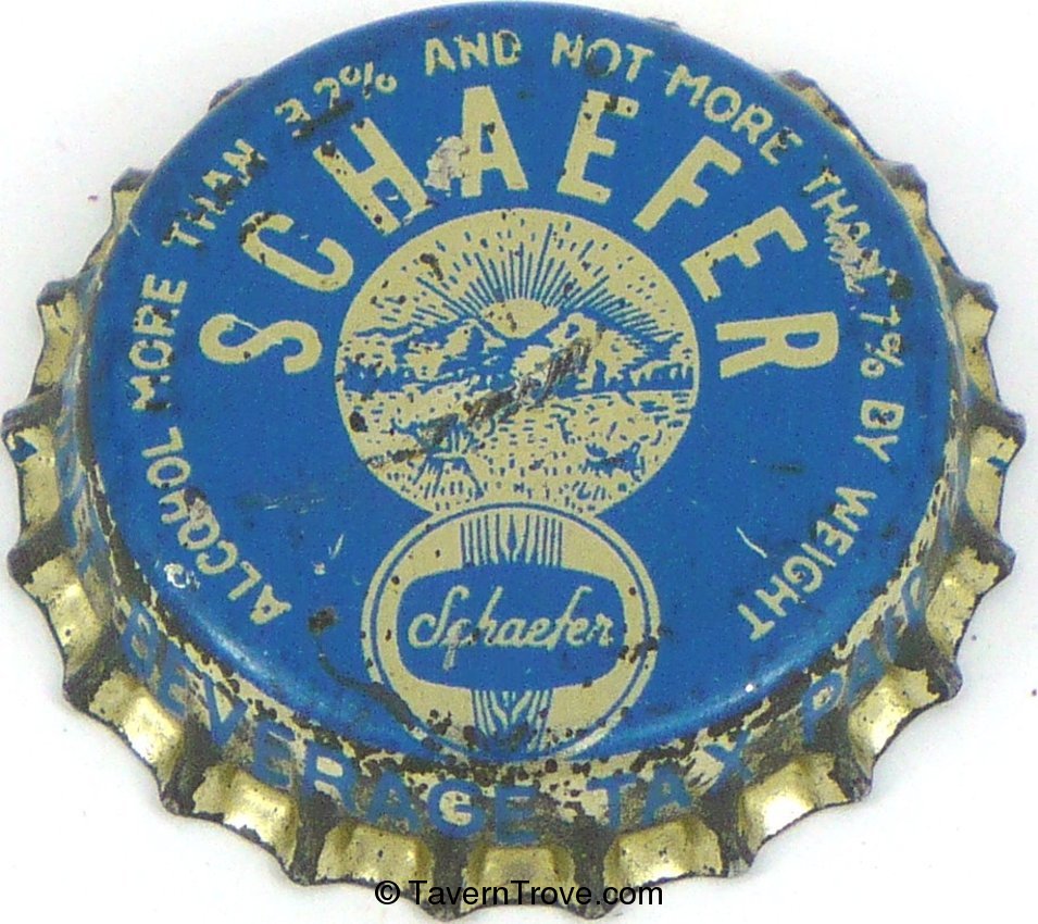 Schaefer Beer ~OH 1½¢ Tax
