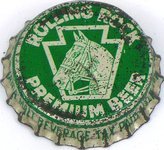 Rolling Rock Beer ~PA ½ Pint Tax