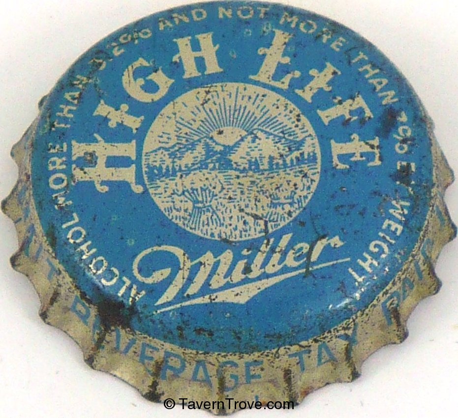 Miller High Life Beer ~OH 1½¢ Tax