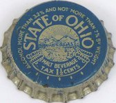 Generic Ohio 1½¢ Tax (blue & silver)