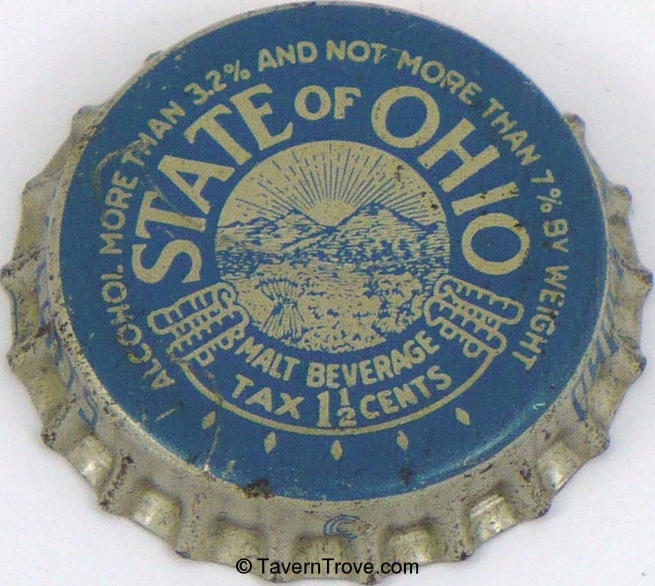 Generic Ohio 1½¢ Tax (blue & silver)