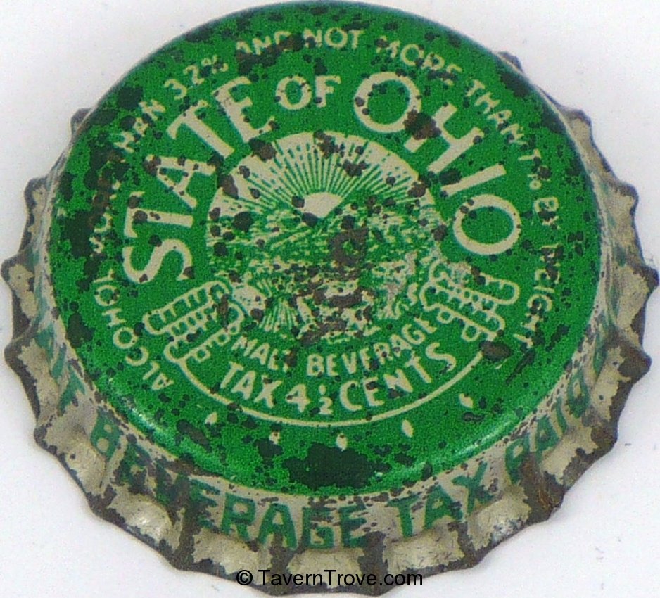 Generic Ohio 4½¢ Tax (green & silver)