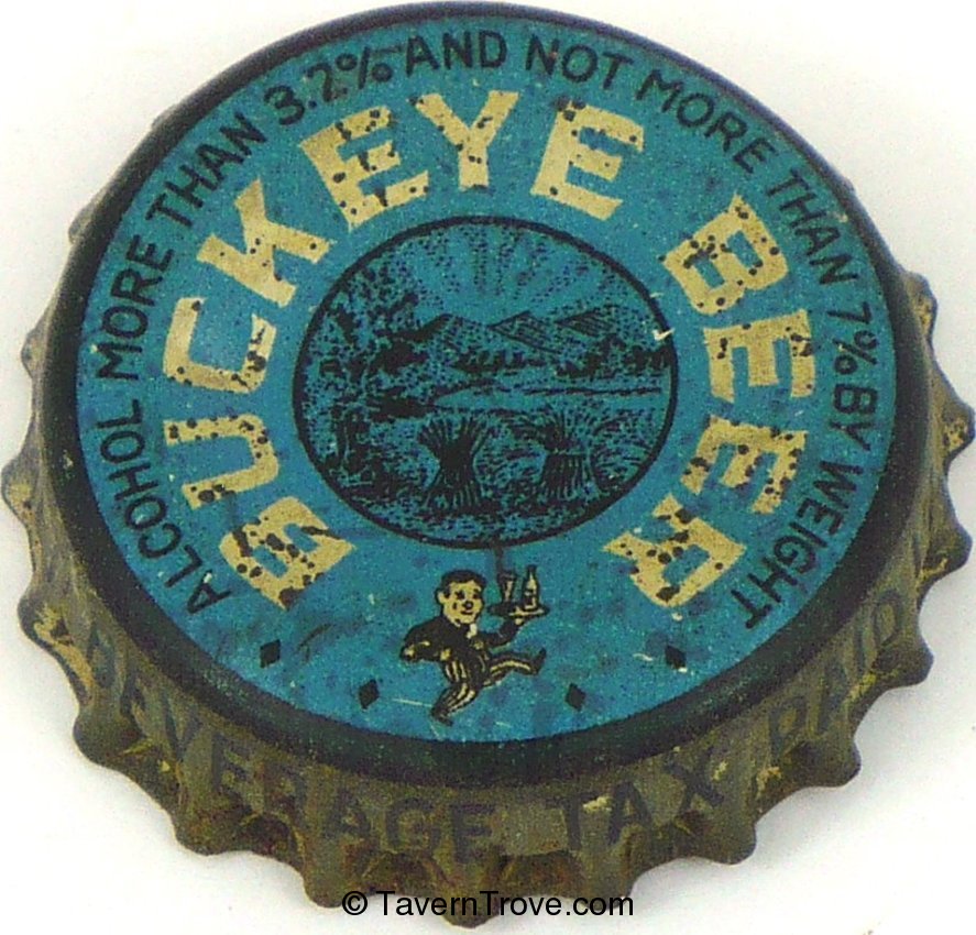 Buckeye Beer ~OH 1½¢ tax