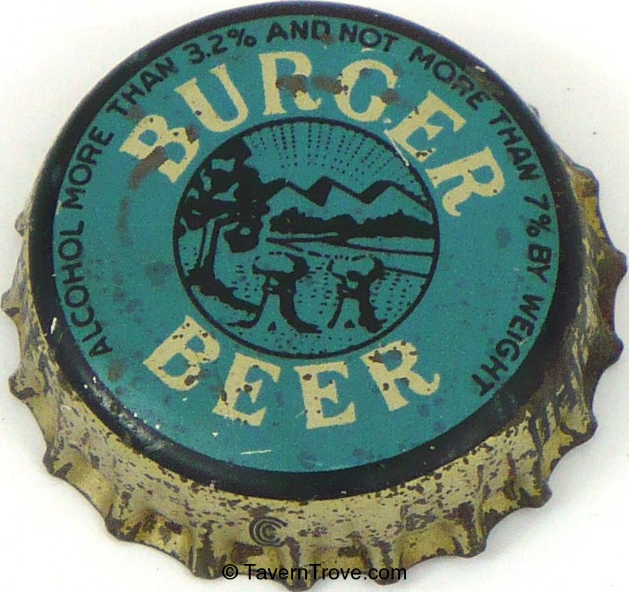 Burger Beer ~OH 1½¢ Tax