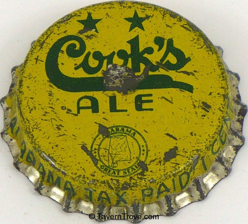 Cook's Ale ~AL 1¢ Tax