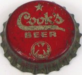 Cook's Beer ~MS Tax 4¢