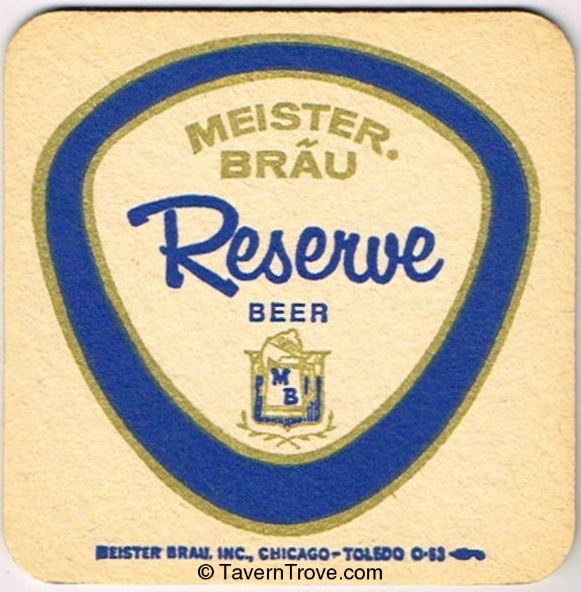 Meister Bräu Reserve Beer