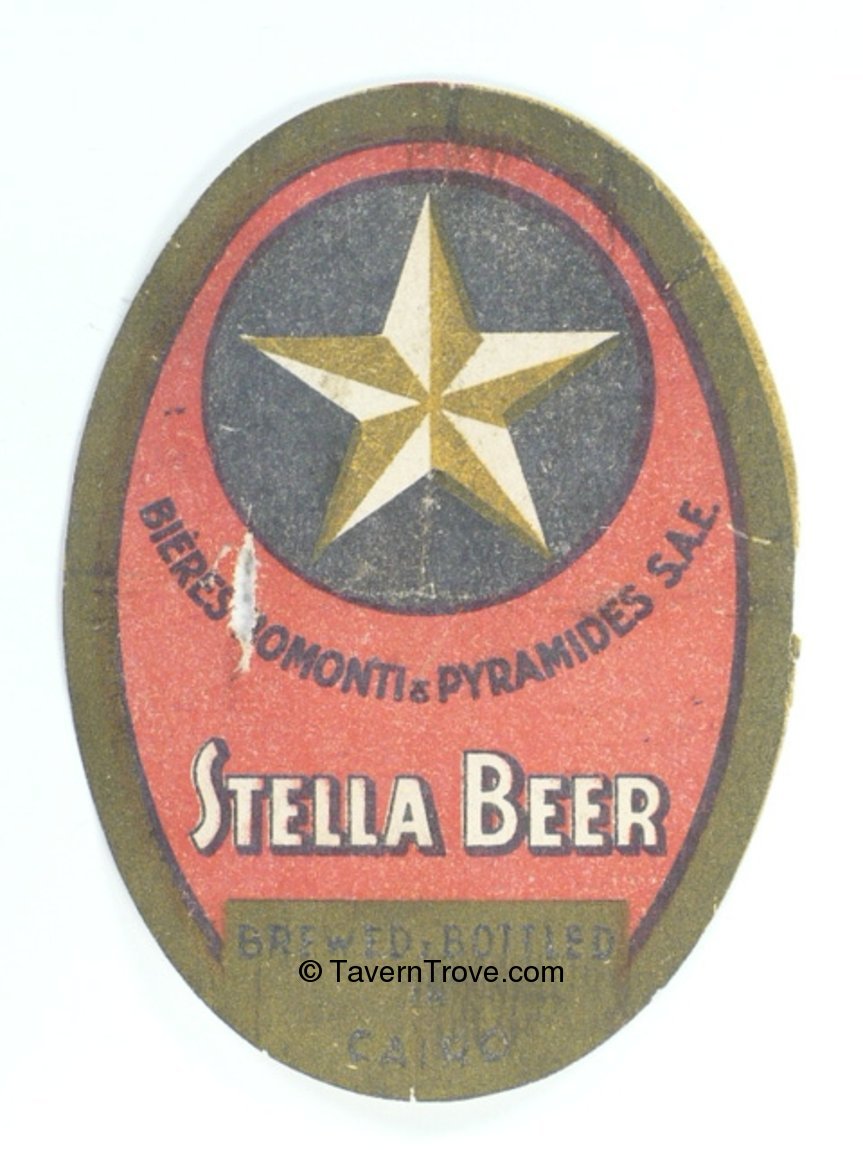Item #60705 1941 Stella Beer Label