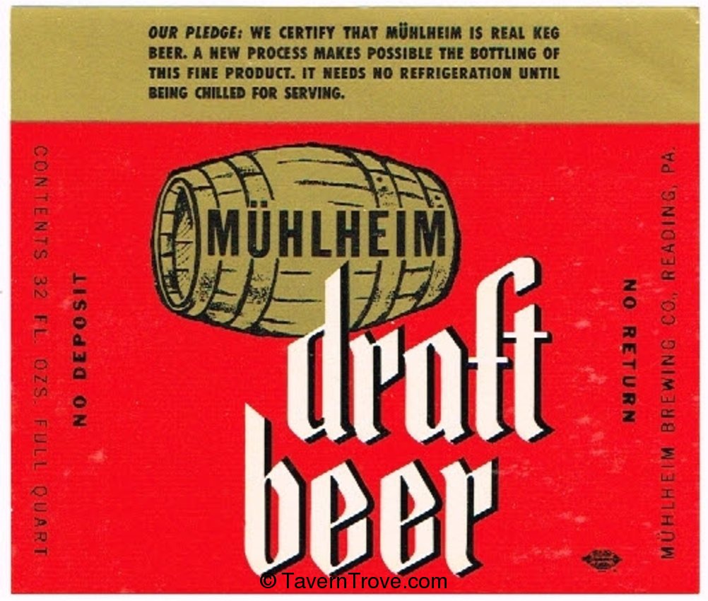 Mühlheim Draft Beer