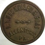 Neuweiler's 80¢ Case Check Token