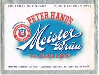 Meister Bräu Beer