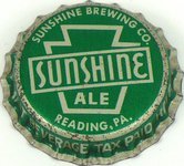 Sunshine Ale ~PA ½ pint tax