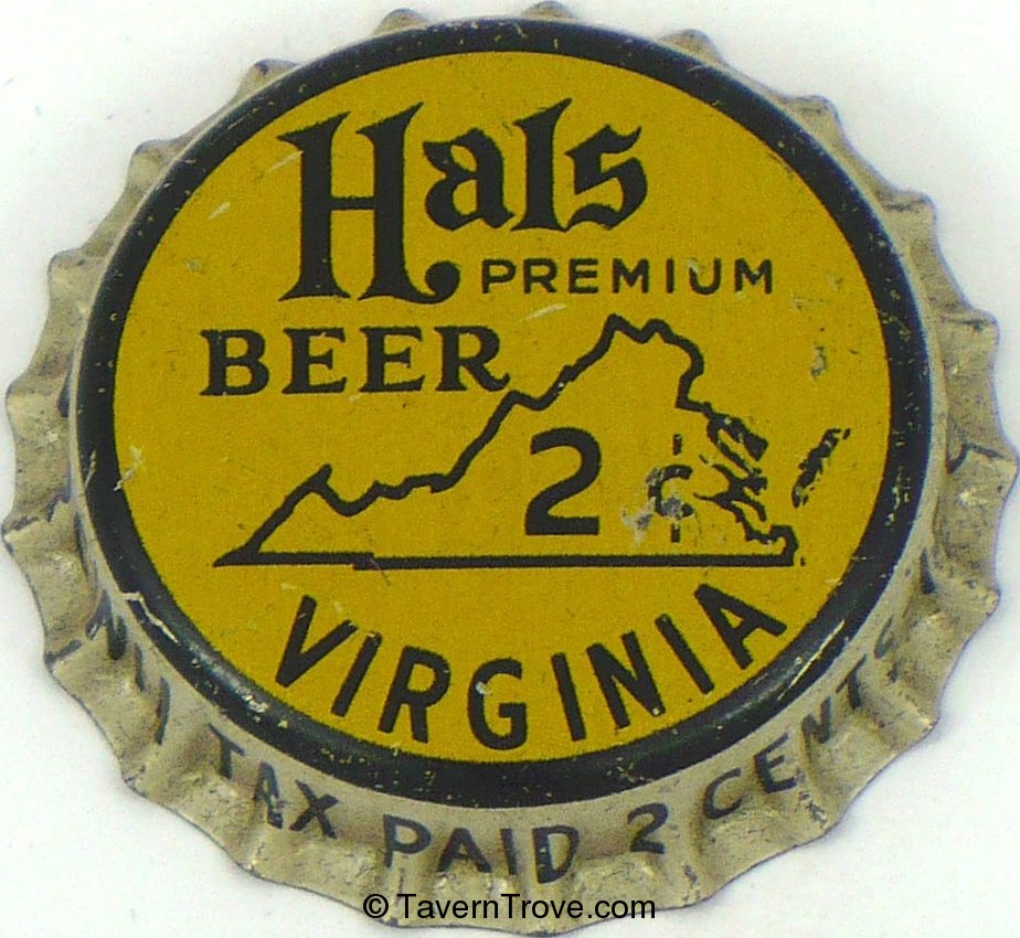 Hal's Premium Beer  ~VA 2¢ tax
