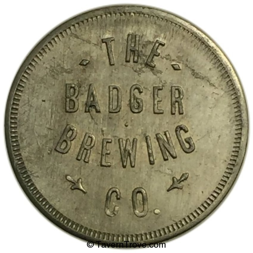 Badger Brewing Co. 50¢ Keg Check Token